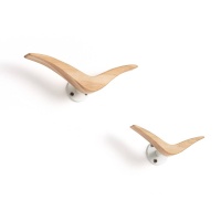 Комплект из 2 вешалок в Форме птиц единый размер бежевый LA REDOUTE INTERIEURS  фото, kupilegko.ru